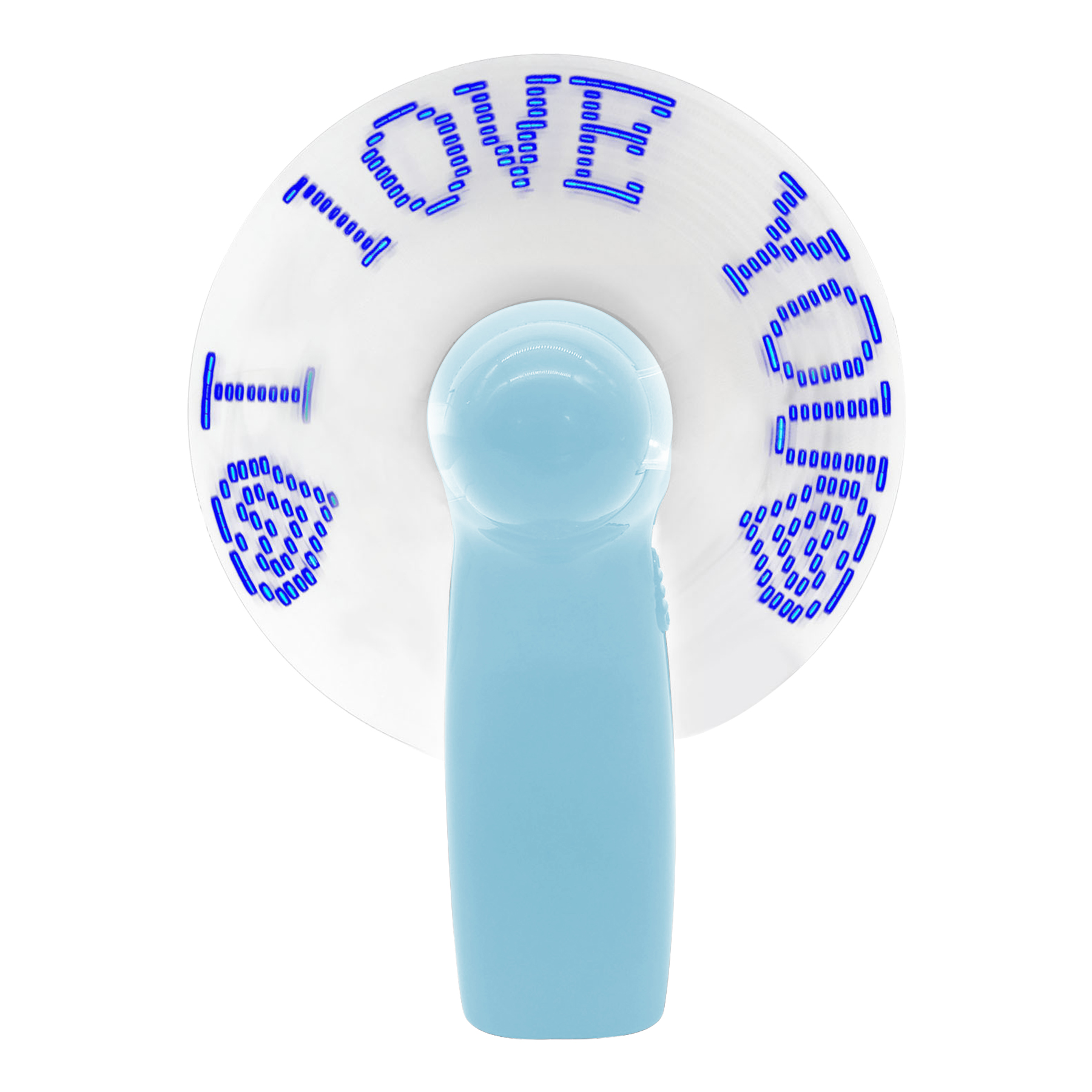 FlyFlyPromos - Portable Flash LED Fan Image 4 - Promotional Product